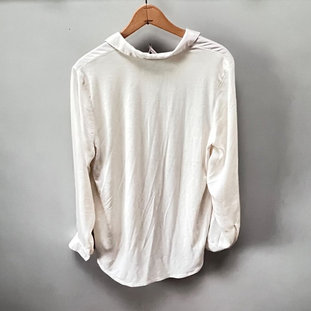 Dolan Collared Pullover Blouse- Size M - image 4